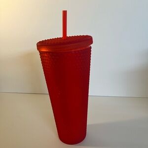 Starbucks Studded Tumbler Red Matte Venti 24oz Christmas 2020 Brand New